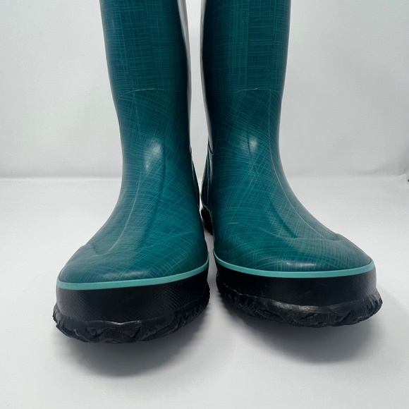BOGS Linen Rain Boots – Women’s Size 10 (Euro 41) – Teal Green - Picture 6 of 9